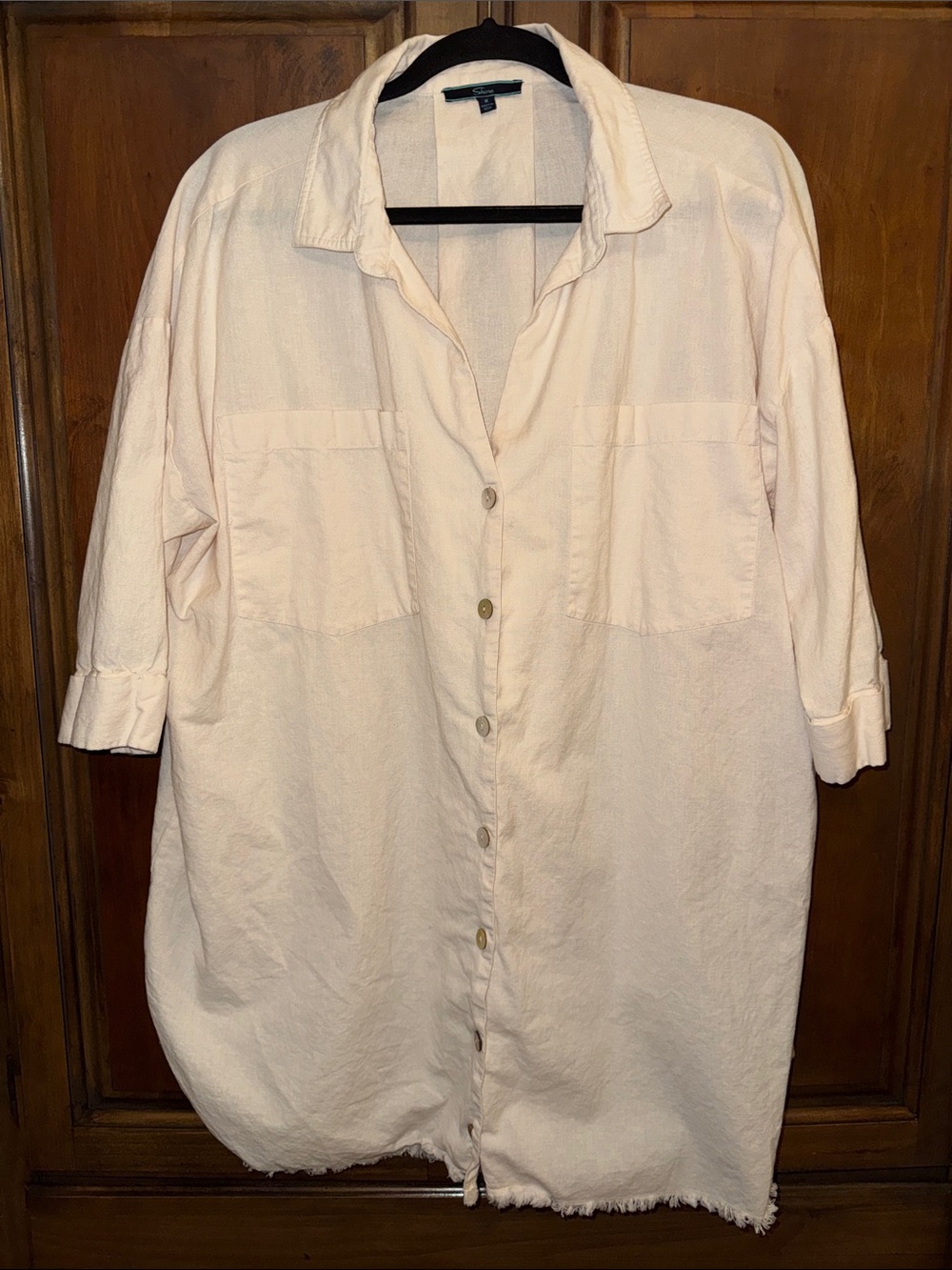 SHORE Pinkish Cream Cover Up size Medium